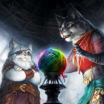 Dice tray The black cat