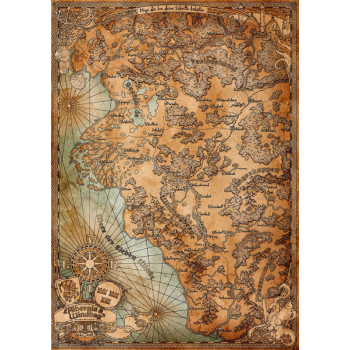 Spielmatte Albernia und Windhag ingame