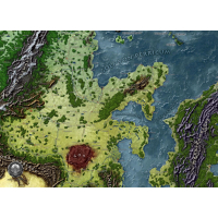 Game mat Thron kingdom