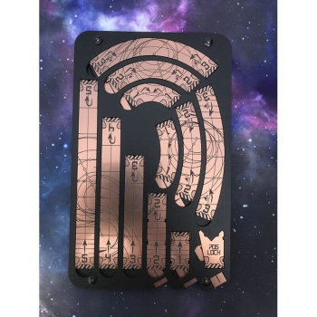 Space Template gold/black with tray (für 2.0 X-Wing geeignet)