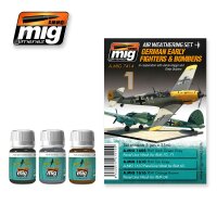 A.MIG-7414 German Early Fighters And Bombers (3x35mL)