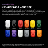 12 Color Primary Set - (14x20ml)