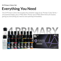 24 Color Primary Set - (24x20ml + 2x60ml)