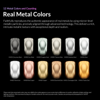 12 Color Metal Set - (14x20ml)