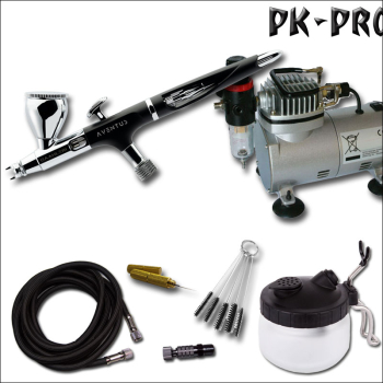 Gaahleri Aventus Black Aurora + Compressor AS18-2 Starter Set