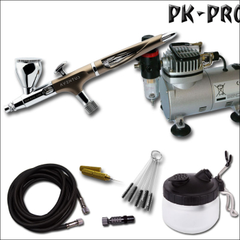 Gaahleri Aventus Titan Mist + Compressor AS18-2 Starter Set