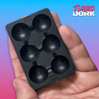 Small Black Non-Stick Silicone Dry Palette