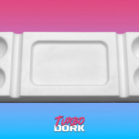 Large White Non-Stick Silicone Dry Palette