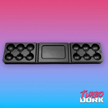Large Black Non-Stick Silicone Dry Palette