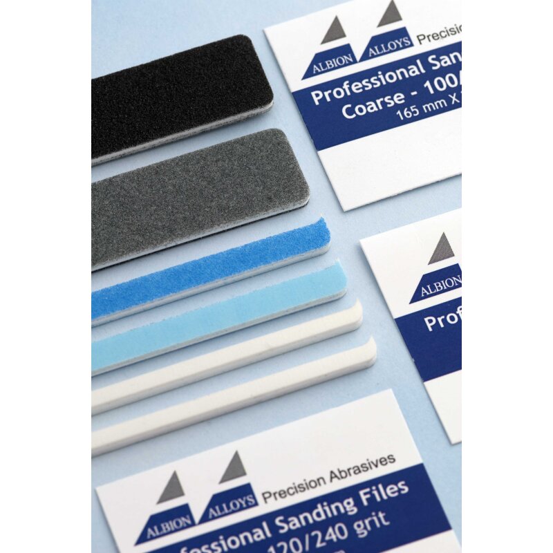 1/4" Professional Sanding File Fine (240)