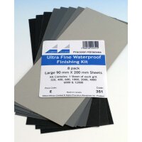 Ultra Fine Waterproof Finishing Kit - 8er pack - 90mm x 200mm