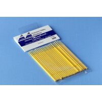 Microbrush - Yellow / Fine - 25 Pack