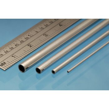 Aluminium Micro-Rohr-Profil (0.9 mm x 0.7 mm i.d. - 3 x)