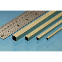 Messing Quadrat-Profil (1.6 mm x 1.6 mm - 3 x)