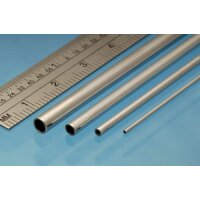 Aluminium Rohr-Profil (1 x 0.25 mm - 4 x)