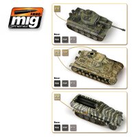 A.MIG-7116 Wargame Early and DAK German Set (6x17mL)