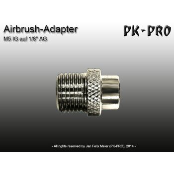 PK-Aurbrush-Adapter-Badger/Revell IG to 1/8" AG