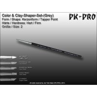 Clay/Colour-Shaper-Firm-Tip-(Grey)-Taper-Point-Size-2