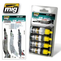 A.MIG-7203 UK Aircraft From 50’S To Present (4x17mL)