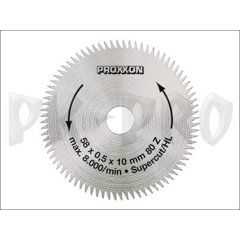 Crosscut blade "super-cut", 58 mm diameter (80 teeth)