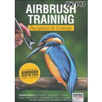 "Airbrush Training" Übungsbuch für Einsteiger-(Roger-Hassler) [150046]