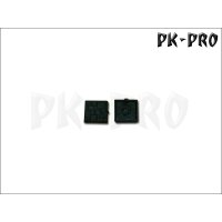 20mm x 20mm Bases Textured (Magnet Slot) (10x)