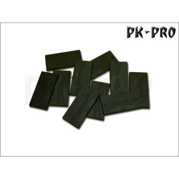 25mm x 50mm Bases Typ 1 (Magnet Slot + optional Miniature Slot) (10x)