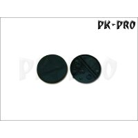 40mm rund Bases (Magnet Slot + 3x Stiftverbindung + optionaler Miniatur Slot) (5x)