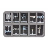 Feldherr MINI PLUS Figuren Tasche für X-Wing Millennium Falke, Raumschiffe und Zubehör (wird für Sie bestellt/kein Lagerartikel)