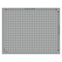 FS025RS Full-Size Raster-Schaumstoff 25 mm selbstklebend (wird für Sie bestellt/kein Lagerartikel)