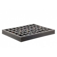 FS035C5BO 35 mm Full-Size Schaumstoff mit 45 konischen Fächern und angeklebtem Boden (will be ordered for you/not a stock item)