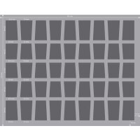 FS050C5BO 50 mm Full-Size Schaumstoff mit 45 konischen Fächern und angeklebtem Boden (will be ordered for you/not a stock item)