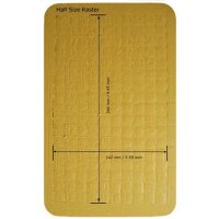 HS005RS half-size Raster-Schaumstoff 5 mm selbstklebend (wird für Sie bestellt/kein Lagerartikel)