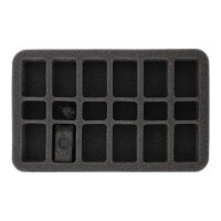 HS035BF01BO 35 mm Half-Size Schaumstoff mit angeklebtem Boden FOW - 12 Medium & 6 Small Bases (wird für Sie bestellt/kein Lagerartikel)