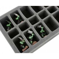 HS050BF01BO 50 mm Half-Size Schaumstoff mit angeklebtem Boden FOW - 12 Medium & 6 Small Bases (will be ordered for you/not a stock item)