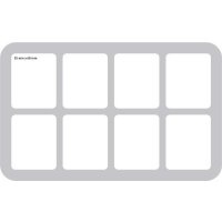 HS050BF02BO 50 mm Half-Size Schaumstoff mit angeklebtem Boden FOW - 8 Large Bases (wird für Sie bestellt/kein Lagerartikel)