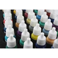 HS050P1BO 50 mm Half-Size Schaumstoff mit angeklebtem Boden - 37 runde Fächer (will be ordered for you/not a stock item)