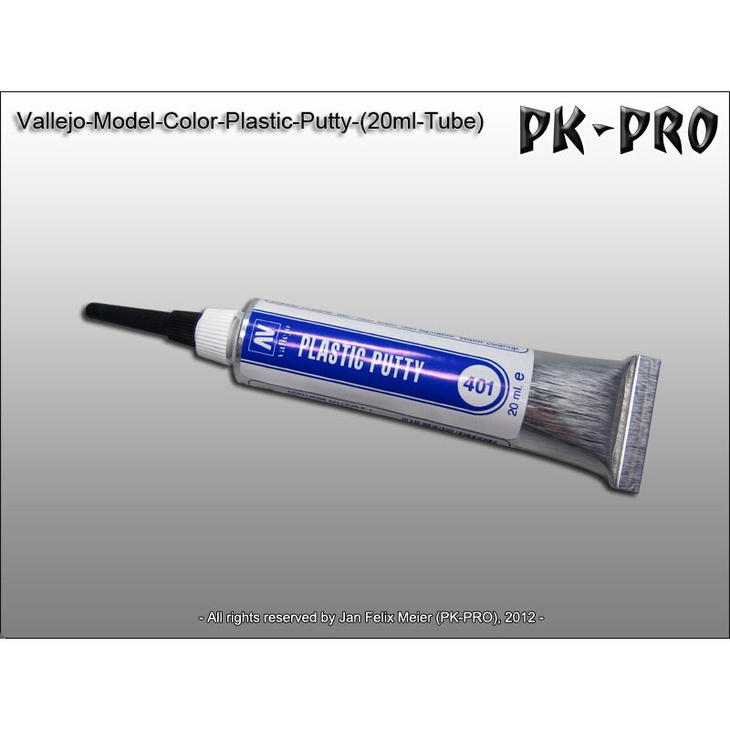 Vallejo Model Color Acrylfarbe 17 Ml - Plastic Putty Für Modellbau Und Miniaturen