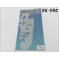 IWATA-ARTOOL Freihandschablone The Big Shield-(FH 7 SP)
