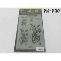 IWATA-ARTOOL Flame Master Schablonen-Set (All 2)-(FH FM 3)