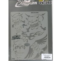 IWATA-ARTOOL Son of Skullmaster Schablonen-Set-(FH SK9 SP)