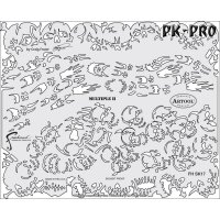 IWATA-ARTOOL The Return of Skullmaster Schablone-(FH SK17 SP)