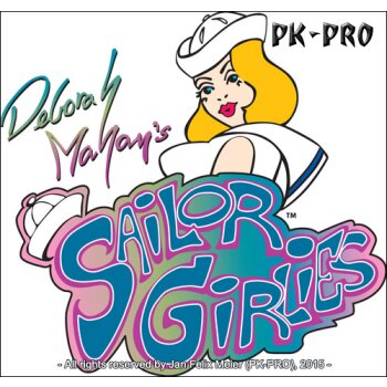 IWATA-ARTOOL Sailor Girlies Schablonen-Set (4)-(FH SG 1)