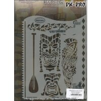 IWATA-ARTOOL Tiki Master Schablonen-Set (All 6)-(FH TM 7)