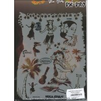 IWATA-ARTOOL Tiki MasterII Schablonen-Set (All 6)-(FH TM 14)