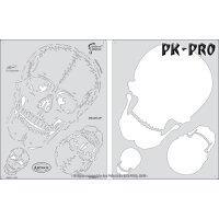 IWATA-ARTOOL Horror of Skullmaster Schablonen-(FH SK 21)