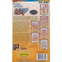 IWATA-ARTOOL Flame-o-Rama2 Mini-Schablonen-Set-(FH FOR 2 MS)