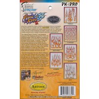 IWATA-ARTOOL Flame-o-Rama2 Mini-Schablonen-Set-(FH FOR 2 MS)
