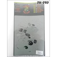 IWATA-ARTOOL Kanji Master Schablone Tsunami-(FH KM 3)