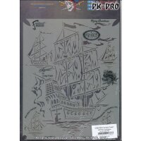 IWATA-ARTOOL Piracy Schablone Flying Dutchman-(FH PRY 5)